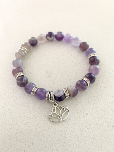 Bracelet d’amethyste Mat