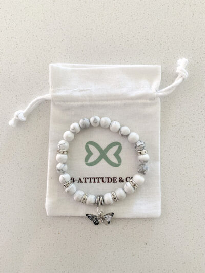 Bracelet de howlite