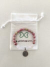 Bracelet de rhodonite et quartz Rose – Image 2