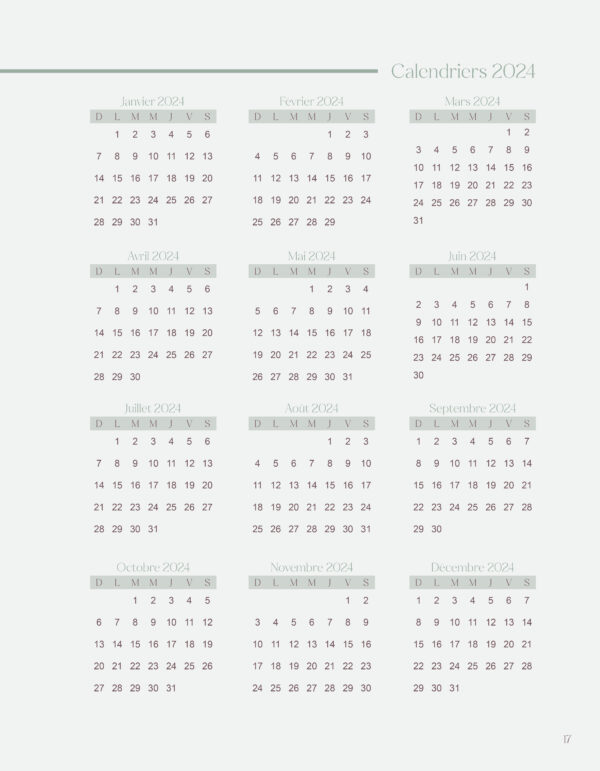 Planificateur d'intentions (agenda) – Image 17