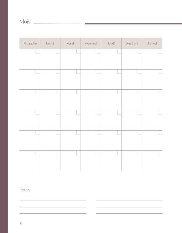 Planificateur d'intentions (agenda) – Image 18